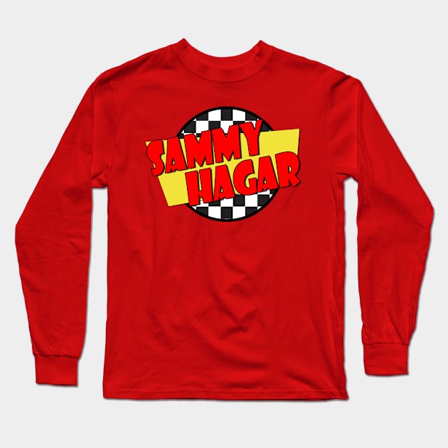 Sammy Hagar - Fast Times Style Logo Long Sleeve T-Shirt by RetroZest